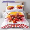 Galatasaray Forever Bedding Quilt Set Quilt Cover Pillowcase Home Decoration Birthday Gift (1 * duvet cover + 2 * pillowcase, without core)