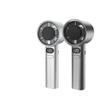 Mini Handheld Fan Mute Handheld Fan 4 Speeds Adjustment Air Calculating Fan With Power Display Portable Handheld Fan