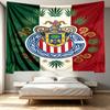 Club Deportivo Guadalajara Print Tapestry - Portable Wall Decor Cloth, for Home, Dorm, Travel, Bedroom, Living Room - Ideal Birthday Housewarming Gift