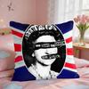 Sex PPistols Rock Cushion Cover Square Short Plush Pillow Case Living Room Sofa Home Decor Funda X