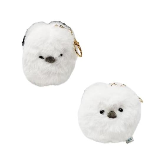 2-Piece Set Pata Pata! Long-tailed Tit Mascot Plush Toy Figure Approx. 12cm