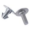 Qicarkey 16 Pcs Lower Engine Cover Bolt, 90674-TY2-A01 90105-TBA-A00 Pin Screw Replacement Car Accessory