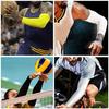 2PCS Sports Arm Compression Sleeve Basketball Cycling Arm Warmer Summer Running UV Protection Volleyball Sunscreen
