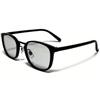 X Light Gray Fashion Wellington Full Black Full Rim Cellulose [Bliss Leather] Black/Black Sunglasses, Glasses, Style, Rim, Men's & Women's,