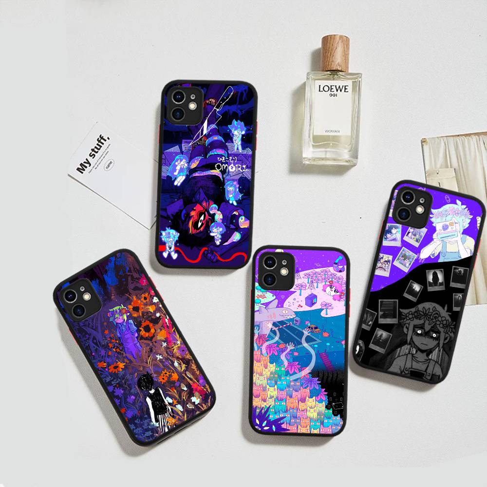 O-Omori Game Phone Case For iPhone 16 15 14 13 12 11 Pro Max 7 8 6 6s Plus Matte Cover