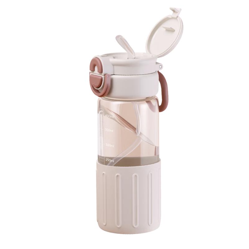 Xidomi Leak-Proof Glass Straw Cup