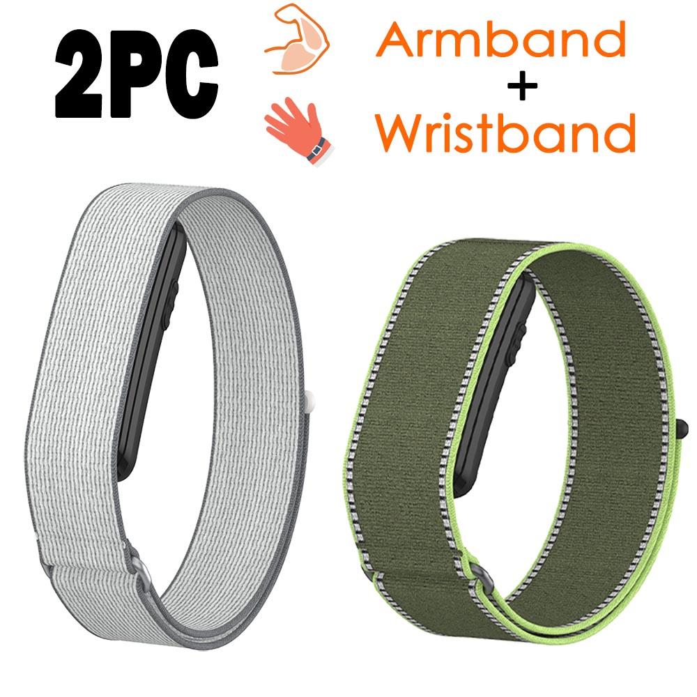 Nylon Woven Strap for Garmin CIRQA Smart Band Fitness Tracker Replacement Wrist/Armband Bicep Band for Garmin CIRQA Accessory