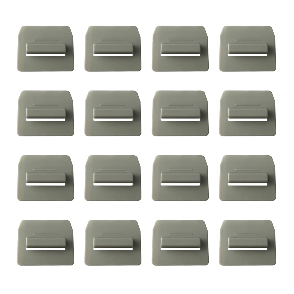 Oisinlas 16 stk Solskjermklips Takskjermklips for Soltak Kompatibel med Tesla Model 3