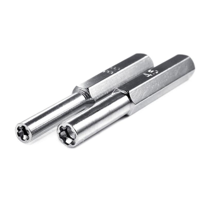 3 Piece 3.8mm 4.5mm 2.5mmY Precise Screwdriver Extraction Tool Set for Game Console Repairs and Cartridges Disassembly