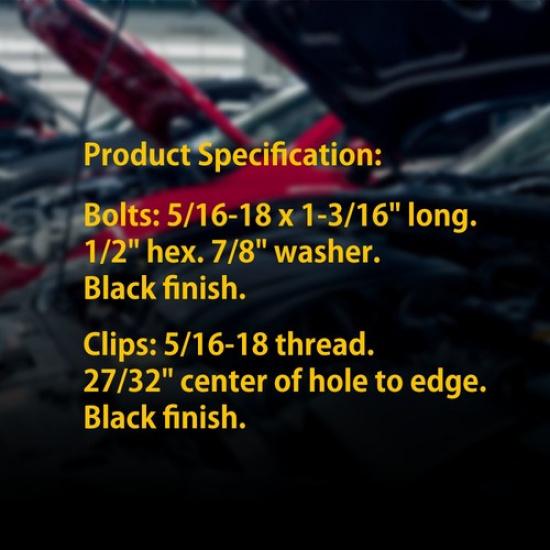 20PCS Bolts Body U-Nut - Clips Engine Under Splash Cover Shield Guard Universal