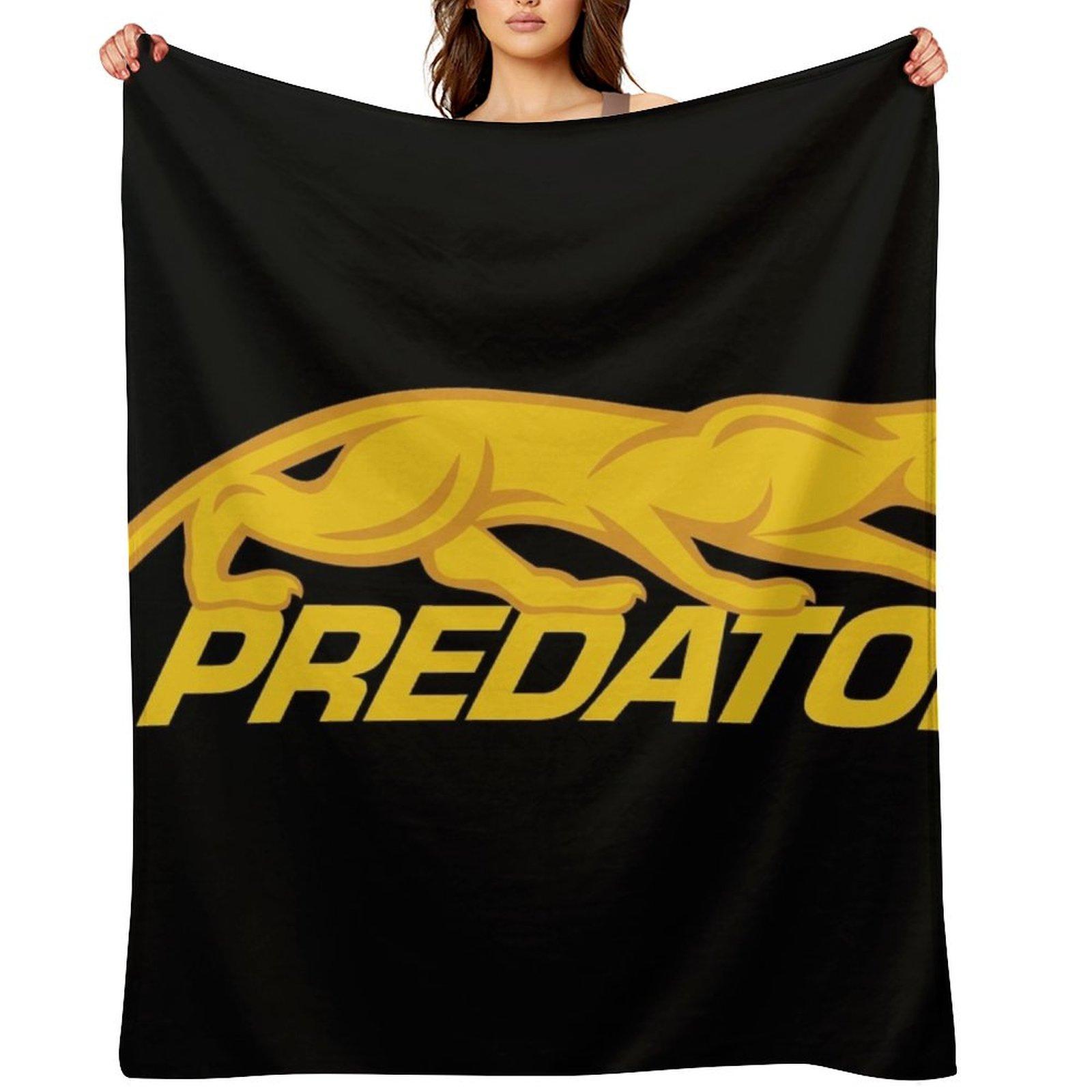 

PREDATOR CUES LOGO Throw Blanket Flannel Fabric Plaid warm winter valentine gift ideas Blankets 30x40in