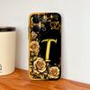 Per Cover Telefono Redmi 15C 4G 5G Fiori Nome Lettere Morbida Silicone Liquido Custodia a Protezione Totale Per Redmi 15 C Alloggiamento Antiurto