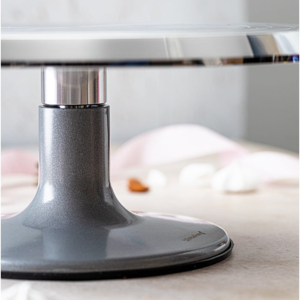 Patera Obrotowa Do Ciast Tortu Babeczek 25,5cm KLAUSBERG KB-7771