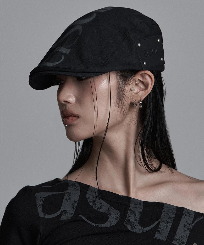 Aejeuyua Au Logo Hunting Cap Black