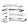 4PCS Exterior Door Handle Cover Chrome Plated Replacement for CClass W204 20082013