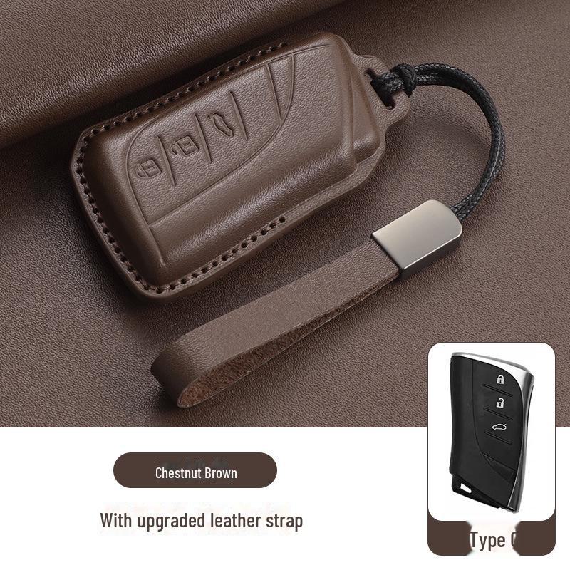 

Подходящий чехол для ключа Lexus ES200, ES300h, RX300, RX350h, NX260, 570, коричневый 270