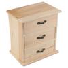 3-Layers Wooden Jewelry Storage Holder Mini Stationery Storage Stand  Hair Accessories