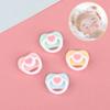 Lovely Mini Doll Pacifier Play House Supplies Baby Pacifier Accessories 5/6Pcs Dummy Nipples For Doll Baby Dolls Kids Toy
