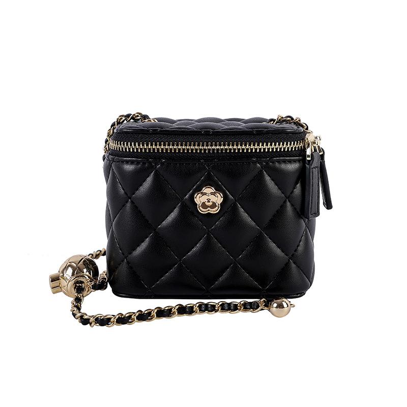 Camellia Ringer Chain Box Kleine Tasche Weibliche Mini One Shoulder Umhängetasche für Frauen