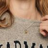 Murmur [925silver]Combi Lock Initial Necklace