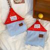 Wall-mounted Hanging Tissue Bag Space Saving Tissue Roll Hanger Toilet Paper Holder  Dormitory