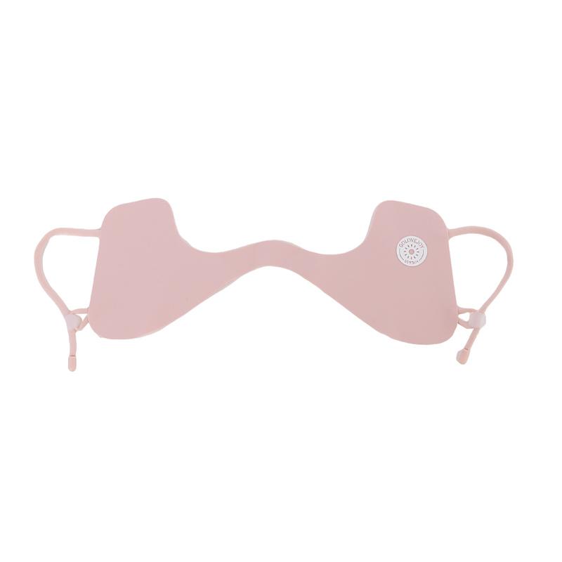 

Защита глаз от солнца Маска Новые анти-УФ солнцезащитные патчи для глаз Дышащая регулируемая маска для лица Лето розовый