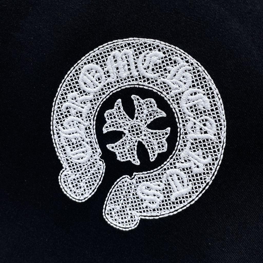 GZ-8926 CHROME HEARTS 2025 Summer New High Quality Cotton Round Neck Loose Large Size Men's and Women's T-shirt Couple T-shirt