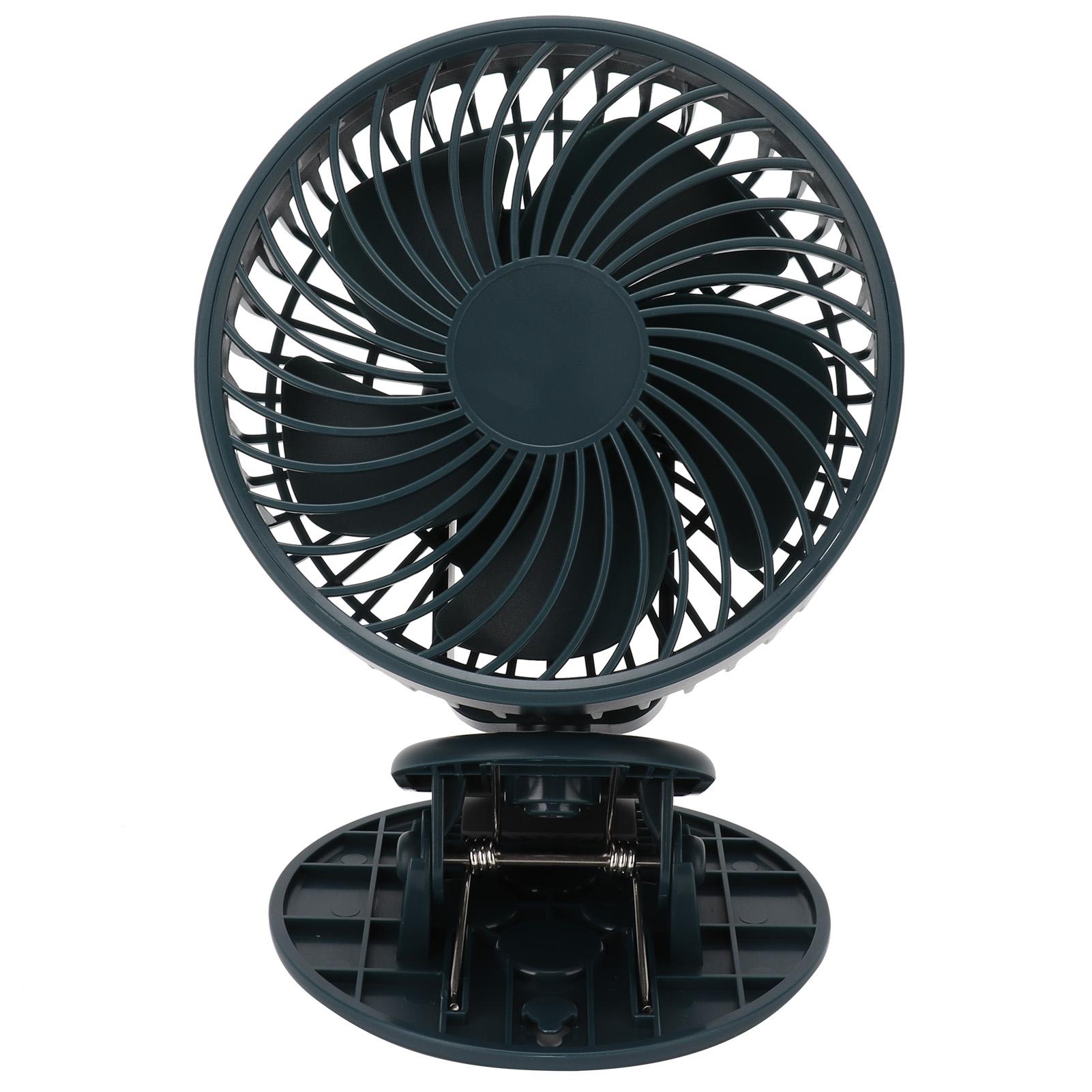 Portable Desk Fan 3 Speed Wind Mini Desktop Fan With Clip For Home Office And BedroomWhite