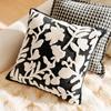 11X11/11X11CM Cream Brown Throw Pillow Cover Luxury Nordic Stamping Waist Cushion Cover Decor Home Decorative Pillowcase 1116