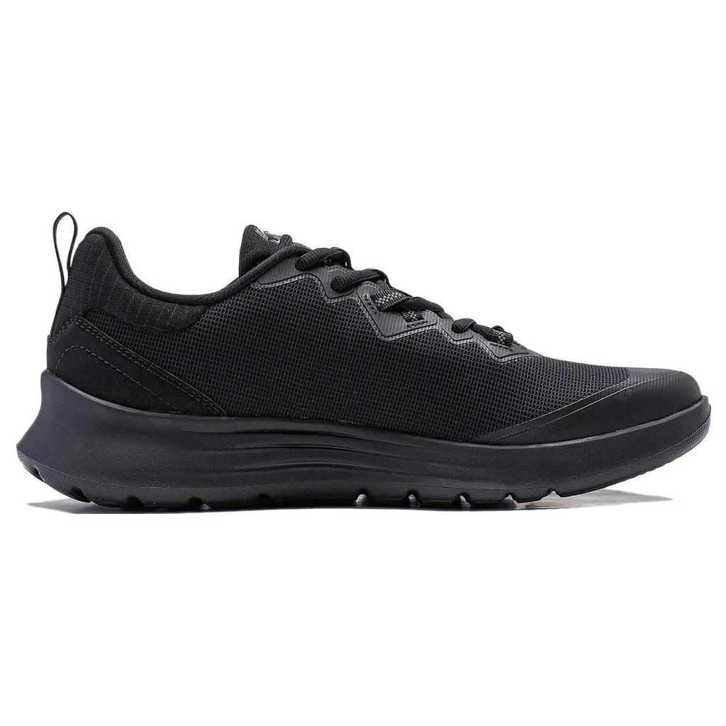 Li-Ning Lightweight Feather Series Fabric Wear-Resistant Non-Slip Low-Top Running Shoes Men Sneakers Black ARST065-1