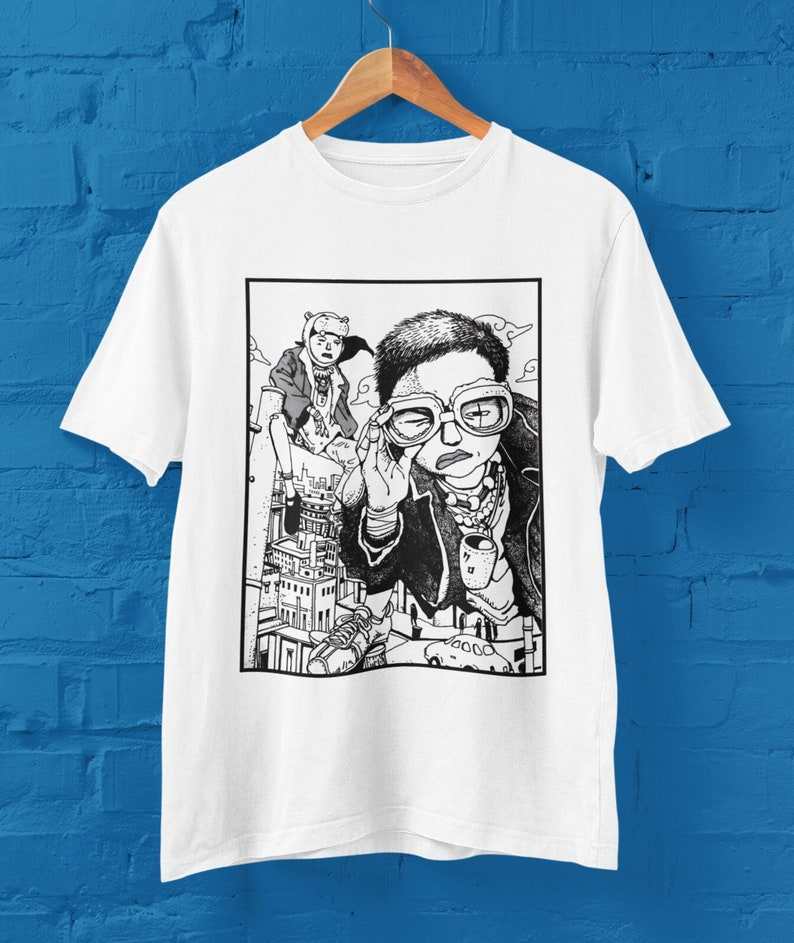 

Taiyo Matsumoto Anime Manga Tee Shirt, Unisex Tekkonkinkreet,Japanese Manga Comic tshirt t-shirt XL