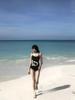 High Waisted Halter One Piece Swimsuit Bikini Set Women's Boho Style Monokini Push Up Sexy Tummy Control