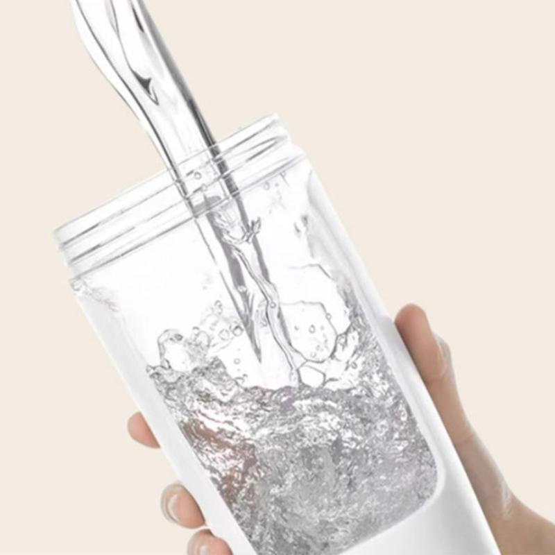 Taza Mezcladora Automática de 450ml Taza para Bebidas Antiderrames Batidora Casera Taza de Agua Giratoria Taza de Agitación Automática Taza para Café y Leche