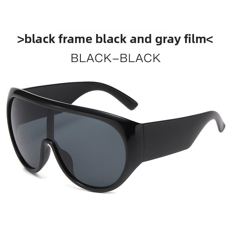 Large Frame Cycling Sunglasses With Pc Lenses For Men And Women Sun Protection
