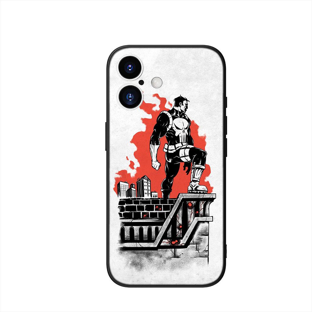 

Phone Cover for Xiaomi Poco X7 X6 X5 F7 F6 F8 Ultra F5 M6 M7 M8 Pro C85 C75 C65 C71 C61 Case Marvel The Punisher Casing Poco M6 4G