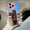 Hannah Palmer Pink Translucent Mobile Phone Case for iPhone 17 16 15 14 13 12 11 X XR XS 8 7 Air Pro Max Plus Colorful Cover