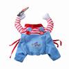 Quirky Halloween Costumes with Knives for Cats & Dogs - Funny Wear for Small & Large Pets