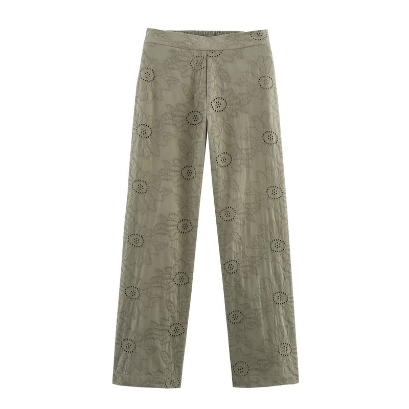 Kaslead New Women Clothes Western Style Hollow Embroidery Blazers Trousers 3254958 1958