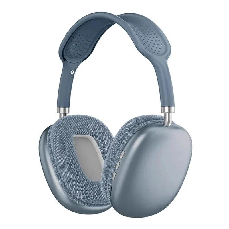 

Бездротові Bluetooth-навушники з мікрофоном, шумозаглушення, гарнітури, стереозвук, навушники, спортивні ігри, підтримка TF-карт синій