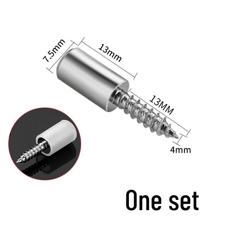 Thickened Self-Tapping Screw Support for Furniture: No-Punch Cabinet & Shelf Partition Pins