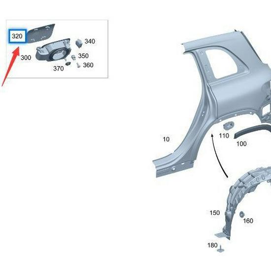 Mercedes-Benz GLB W247 Fuel Tank Cap 2477571200