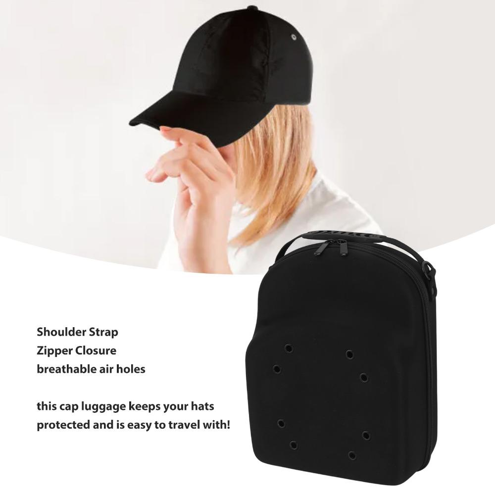 EVA Hard Shell Cap Storage Bag Anti-pressure Anti-deformation Hat Protective Case Single Shoulder Waterproof