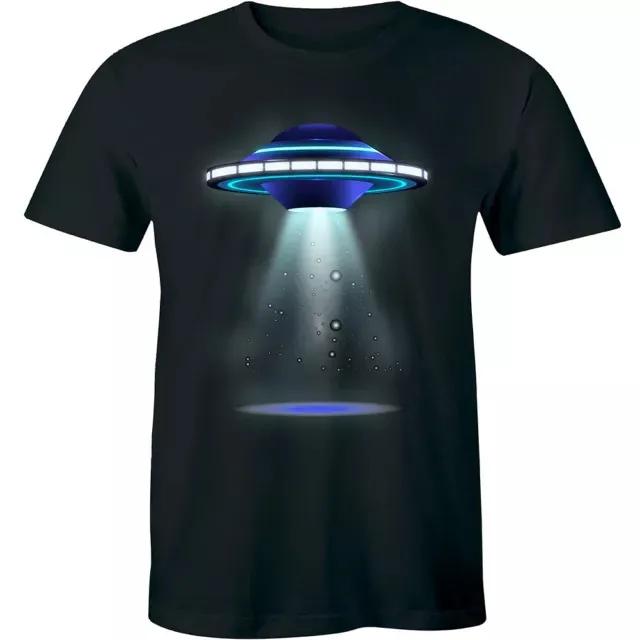 Amazing 3d Ufo Alien Space Ship Flying Object Tee S3xl