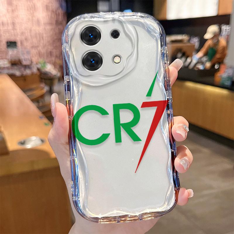 Coque CR7 pour Xiaomi Redmi Note 14 13 12 11 10 Pro Plus 5G 9 14C 13C 4G 12C 10C 10S A2 A1 Coque antichoc souple en silicone liquide