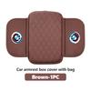 Car Arm Rest Cover With Storage Bag Center Console Elbow Cushion For BMW X1 X2 X3 X4 X5 X6 F49 F39 F25 G01 F16 G06 G07 F25 F30