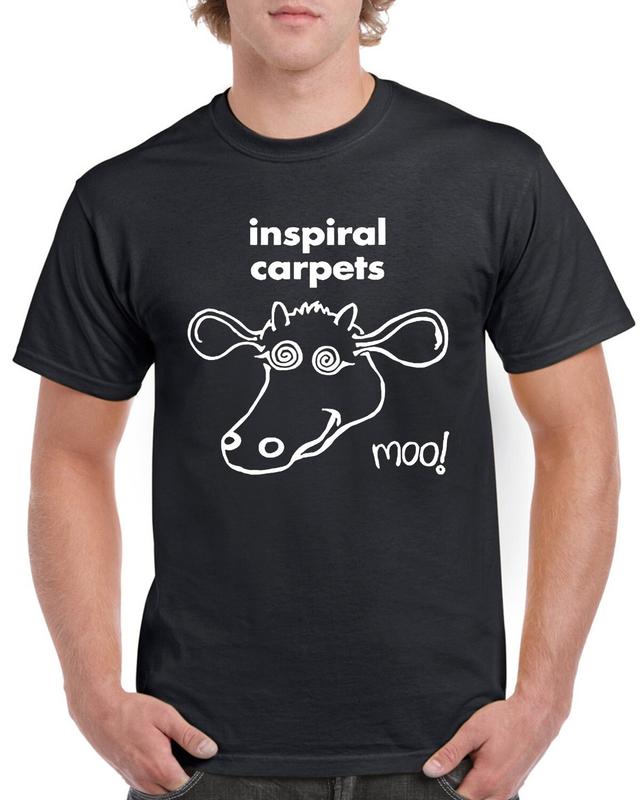 Inspiral Carpets T Shirt Funny Manchester Happy Mondays Unisex T-Shirt XXL