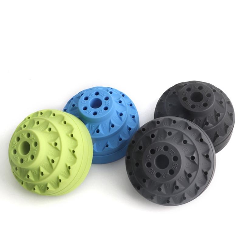 Plastic Rotating Tool Box Rotary Bur Holder for Tool Organization and Easy Cleaning Screwdriver Rotating Storage Box