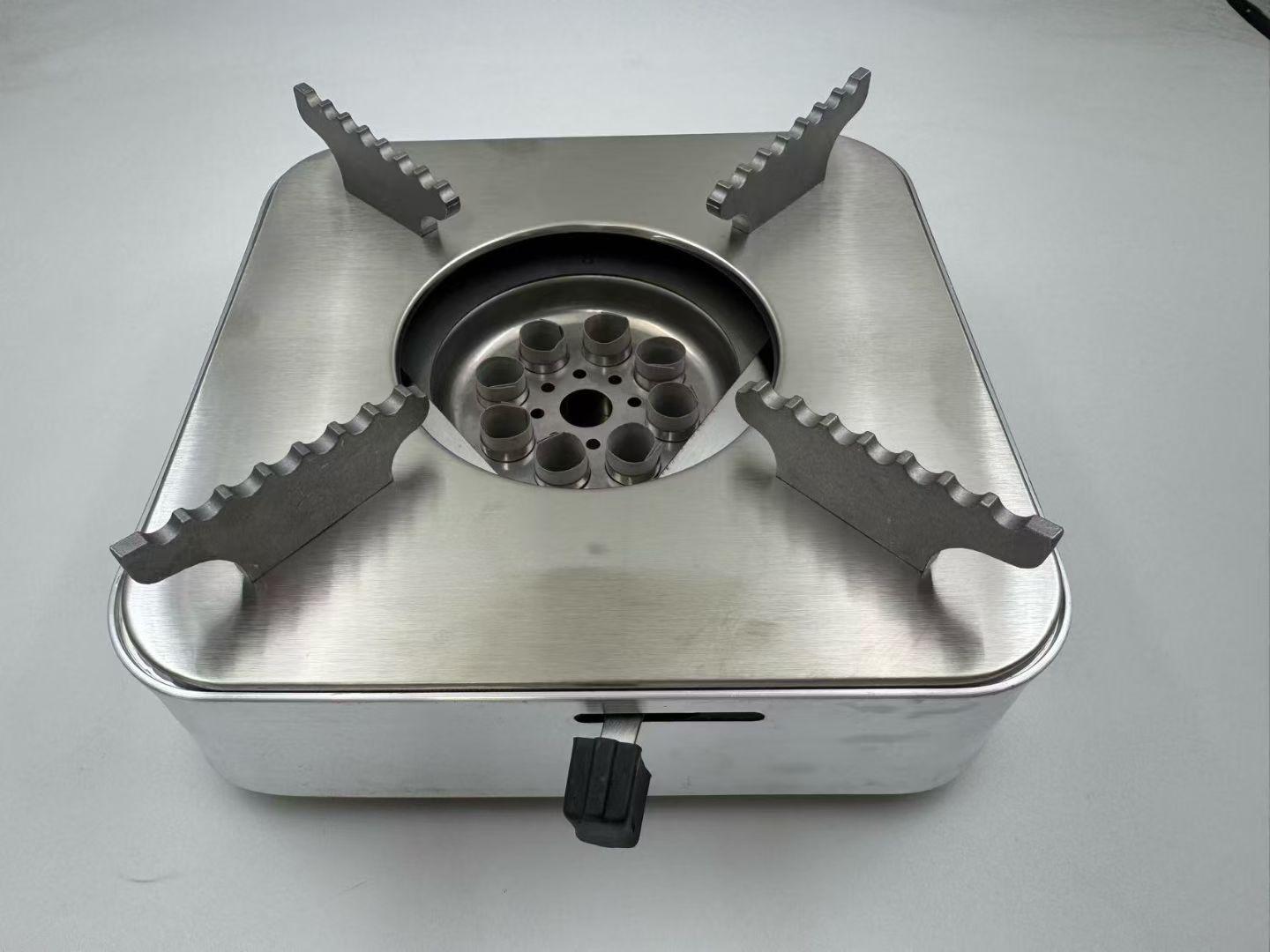 Eco-friendly Small Vegetable Oil Stove: Commercial Windproof Hot Pot & Dry Pot Base with Handle