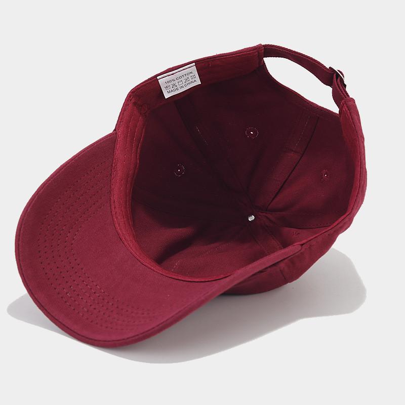 Cotton Baseball Cap For Men Women With Adjustable Fit For Street Style And Sun Protection