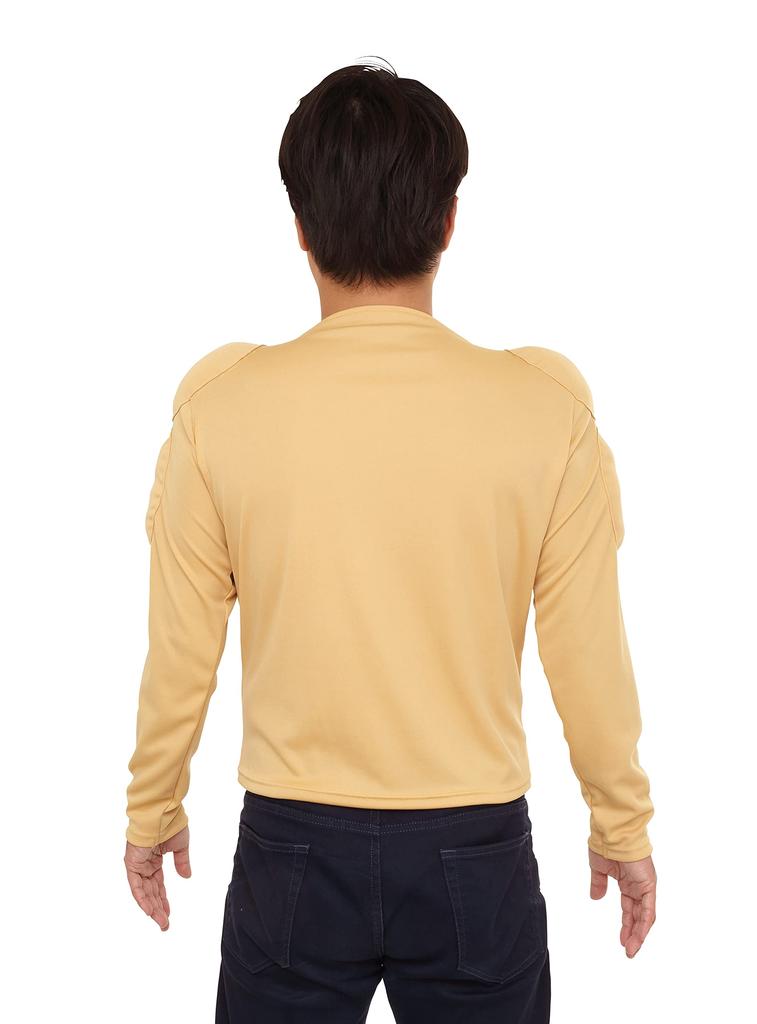 Clearstone Cosplay Halloween Muscular Macho Beige T-shirt Men's